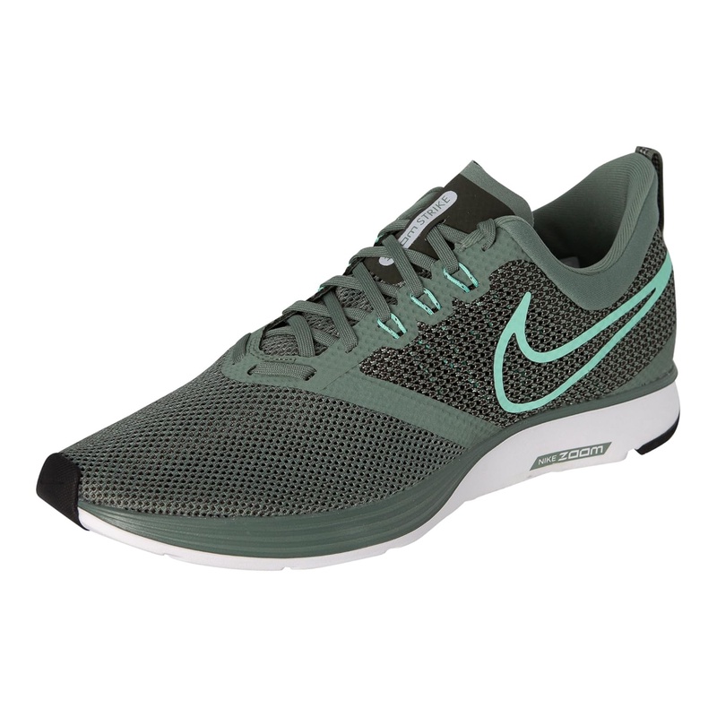 Amazon.com | NIKE Mens Zoom Strike Running Shoes, Clay Green/Emerald Rise, 11.5 D(M) US | Road Running