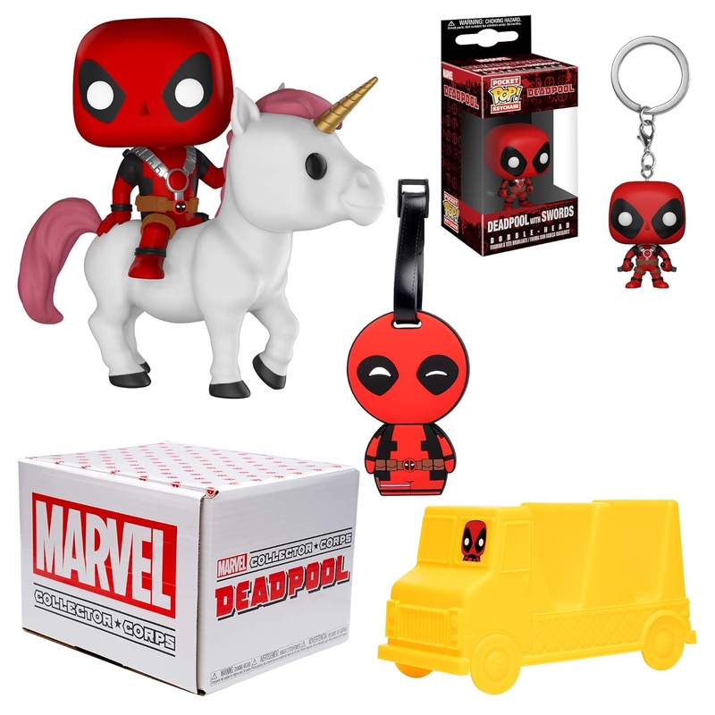 Amazon.com: Funko Marvel Collector Corps Box, Deadpool Theme: Toys & Games