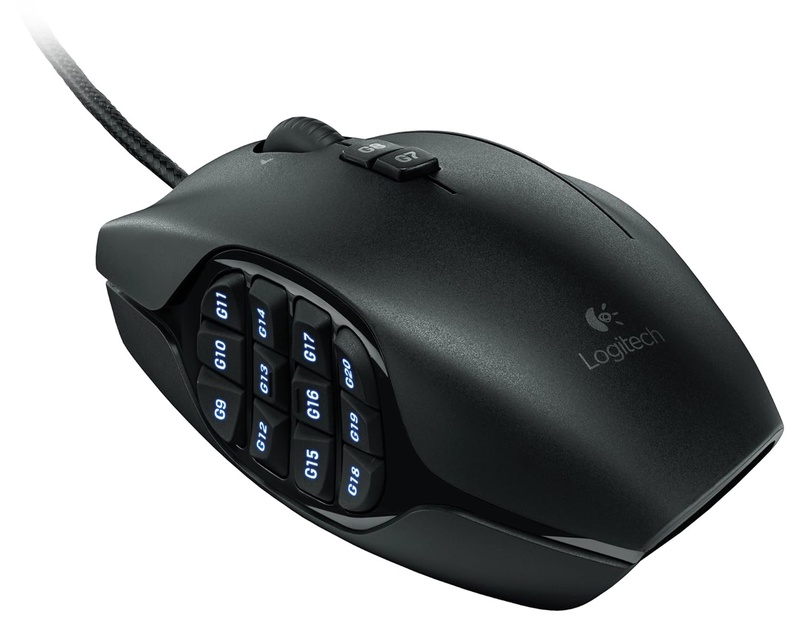 Amazon.com: Logitech G600 MMO Gaming Mouse, RGB Backlit, 20 Programmable Buttons: Computers & Accessories
