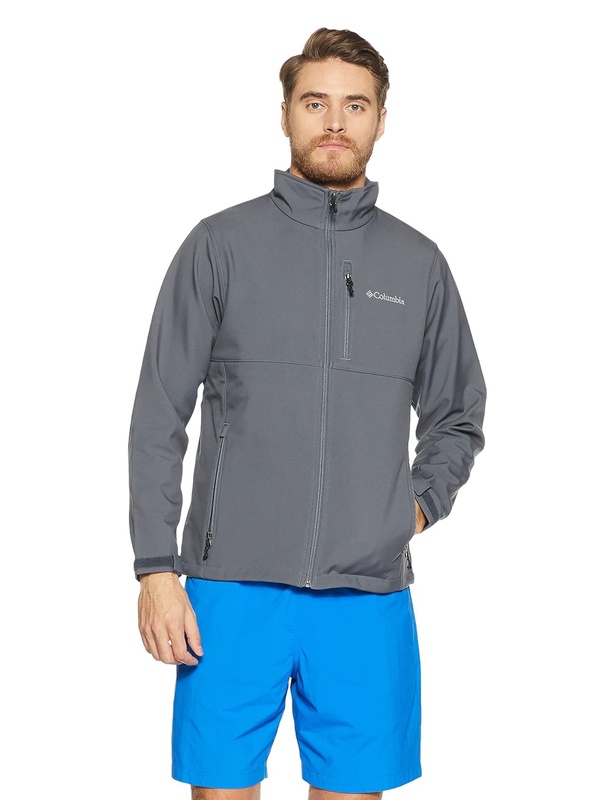 Columbia Men's Ascender Softshell Jacket, Graphite, Medium at Amazon Men’s Clothing store: