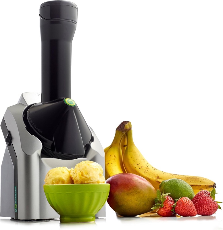 Amazon.com: Yonanas Classic Original Healthy Dessert Fruit Soft Serve Maker, 200-Watt, Silver: Kitchen & Dining