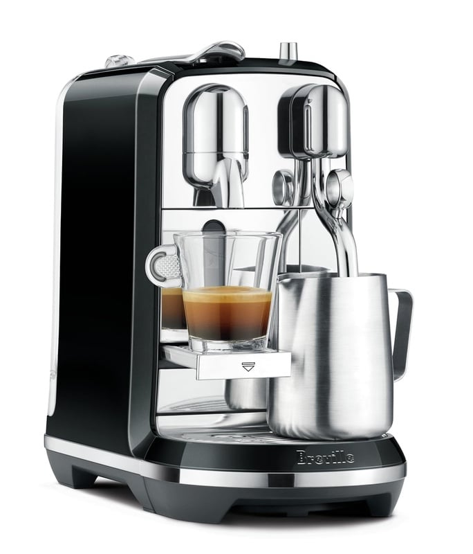 Amazon.com: Breville Nespresso Creatista Single Serve Espresso Machine with Milk Auto Steam Wand, Black: Kitchen & Dining