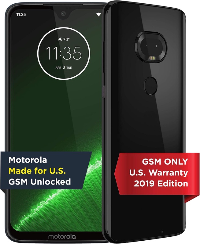 Amazon.com: Moto G7 Plus | Unlocked | Made for US by Motorola | 4/64GB | 16MP Camera | 2019 | Black