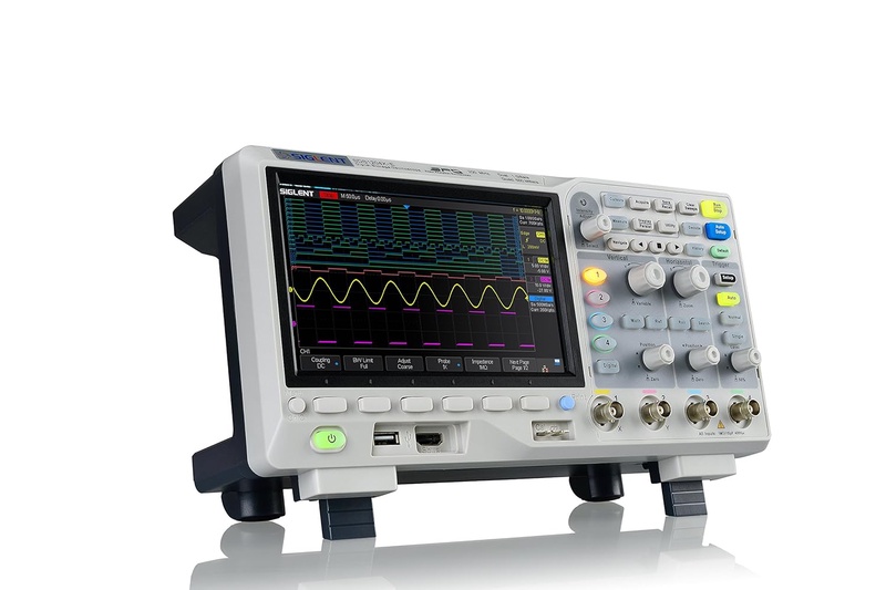 Siglent SDS1104X-E 100Mhz digital oscilloscope 4 channels standard decoder: Amazon.com: Industrial & Scientific