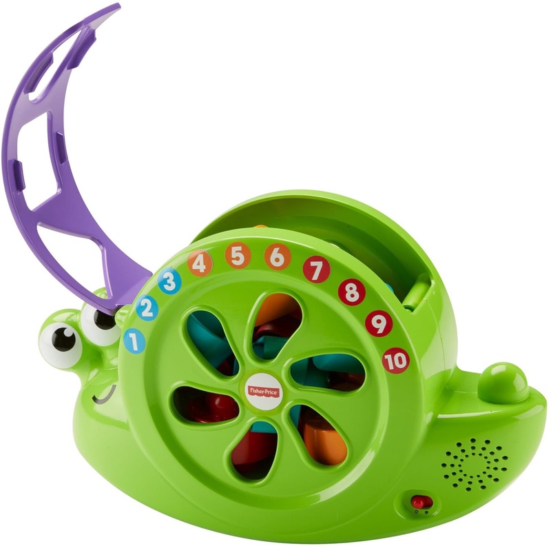 Amazon.com: Fisher-Price Rock 'n Sort Snail Pail: Toys & Games