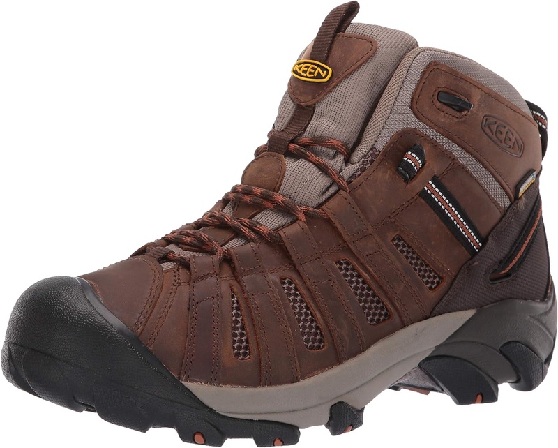 Amazon.com | KEEN Utility Men's Cody Mid Soft Toe Waterproof Work Boot | Industrial & Construction Boots