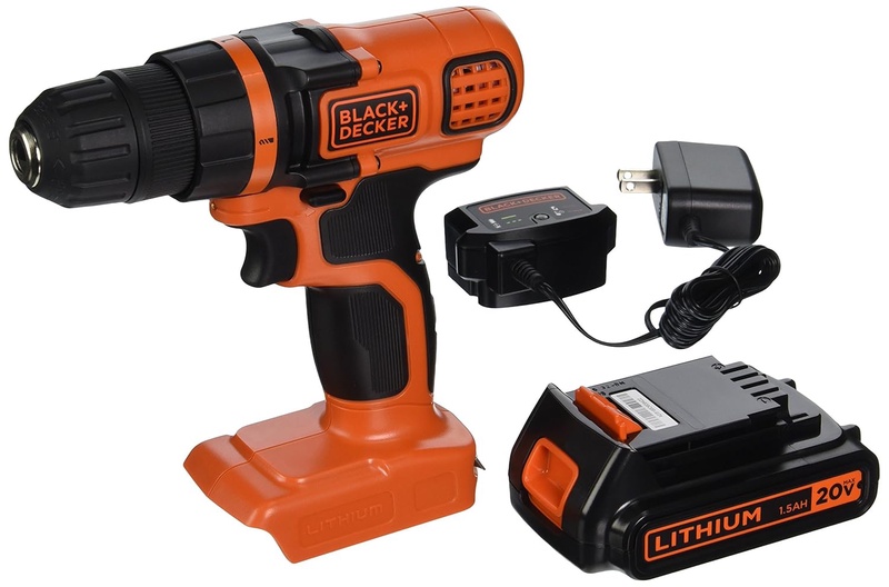 Amazon.com: BLACK+DECKER LDX120C 20V MAX Lithium Ion Drill / Driver: Home Improvement