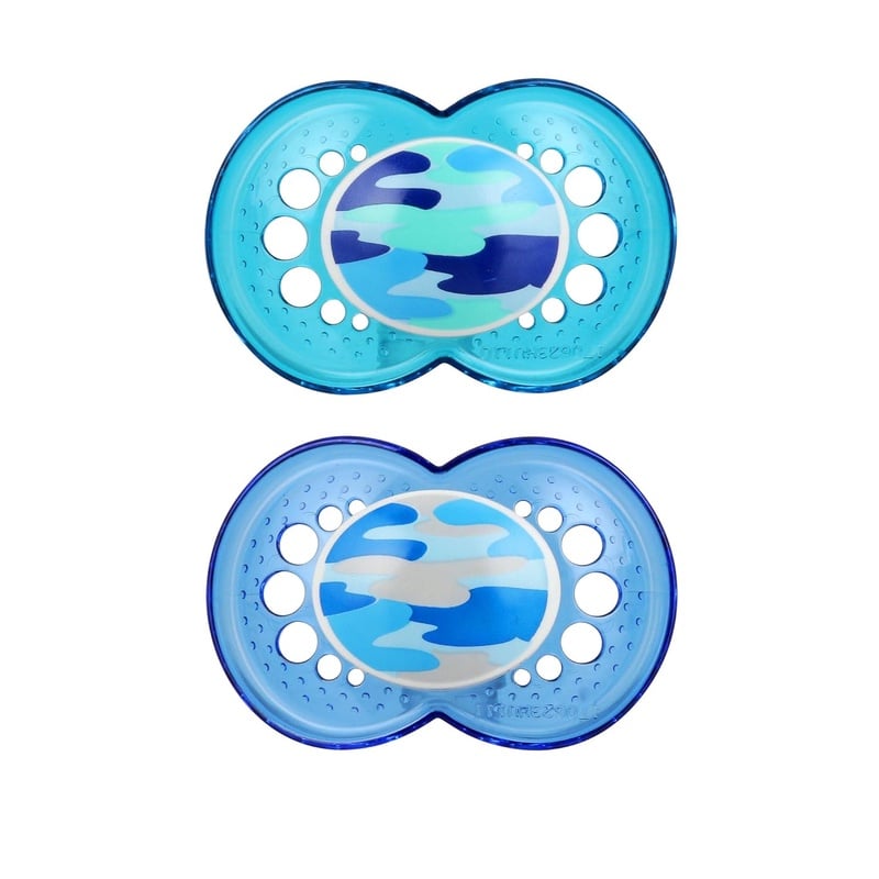 Amazon.com : MAM Pacifiers, Baby Pacifier 16+ Months, Best Pacifier for Breastfed Babies, 'Camo' Camouflage Designs, Boy, 2-Count : Baby
