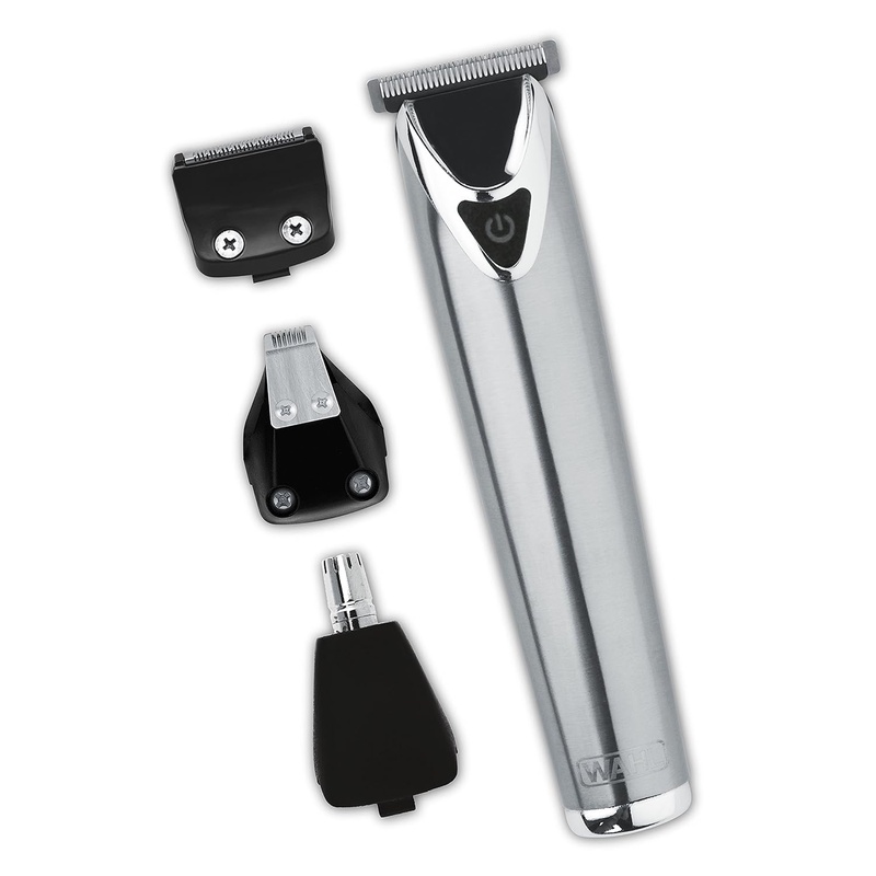 Amazon.com: Wahl Clipper Stainless Steel Lithium Ion Plus Beard Trimmers for Men, Hair Clippers and Shavers, Nose Ear Trimmers, Rechargeable All in One Men's Grooming Kit, by the Brand used by Professionals #9818: Beauty