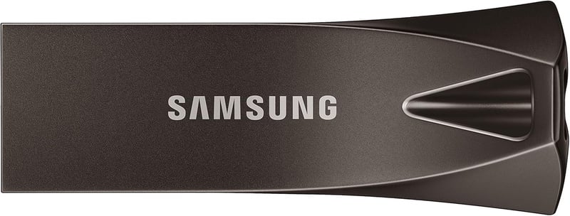 Amazon.com: Samsung BAR Plus 64GB - 200MB/s USB 3.1 Flash Drive Titan Gray (MUF-64BE4/AM): Computers & Accessories