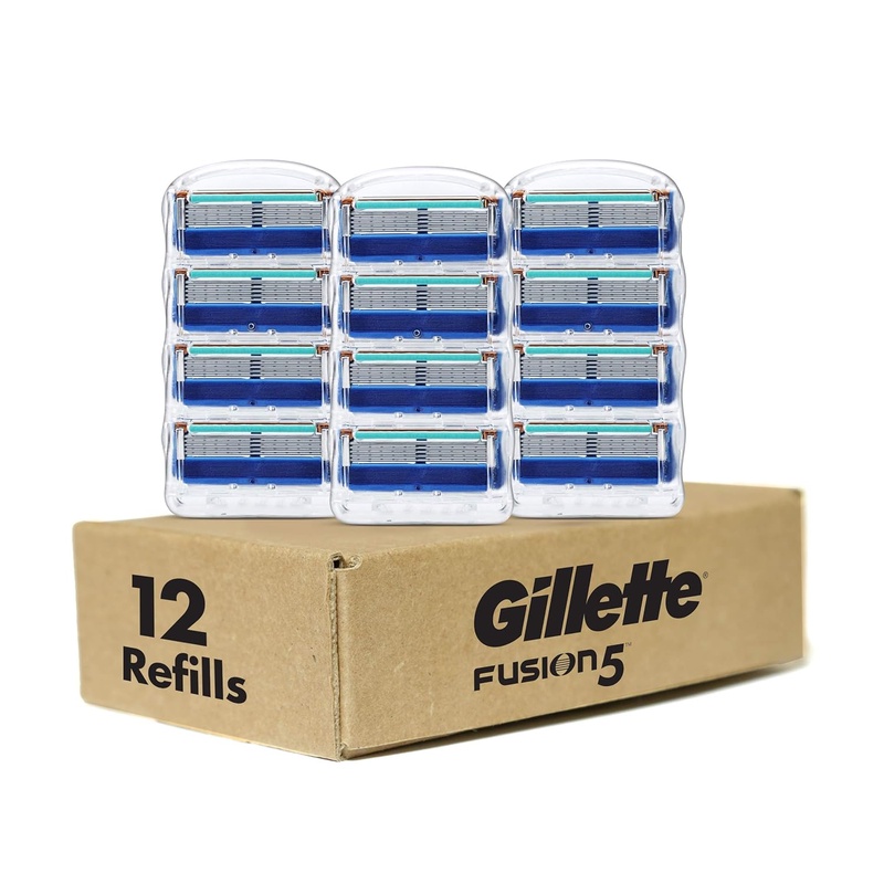 Amazon.com: Gillette Fusion Manual Men’s Razor Blade Refills, 12 Count, Mens Razors / Blades: Beauty