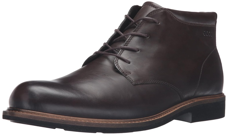 Amazon.com | ECCO Men's Findlay Plain Toe Chukka Boot, Coffee, 44 EU/10-10.5 M US | Chukka