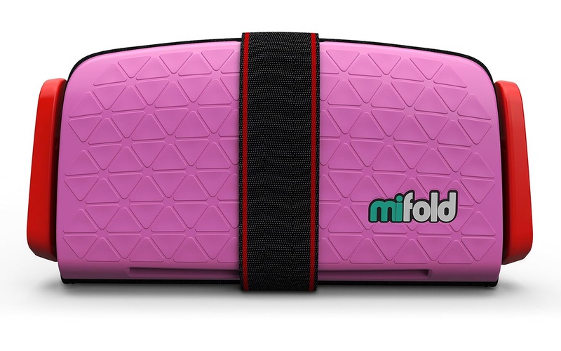 Amazon.com : mifold Grab-and-Go Car Booster Seat, Perfect Pink : Baby