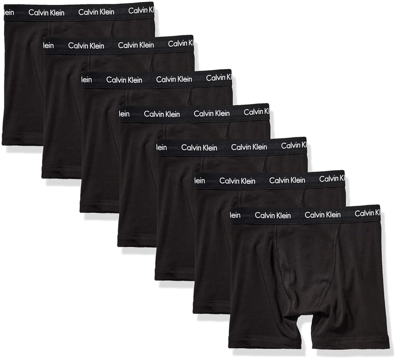 Calvin Klein Men's Cotton Stretch Megapack Boxer Briefs at Amazon Men’s Clothing store