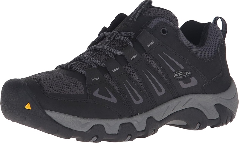 Amazon.com | KEEN Men's Oakridge Shoe, Black/Gargoyle, 9.5 M US | Hiking Shoes