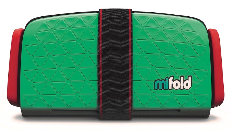 Amazon.com : mifold Grab-and-Go Car Booster Seat, Lime Green : Baby