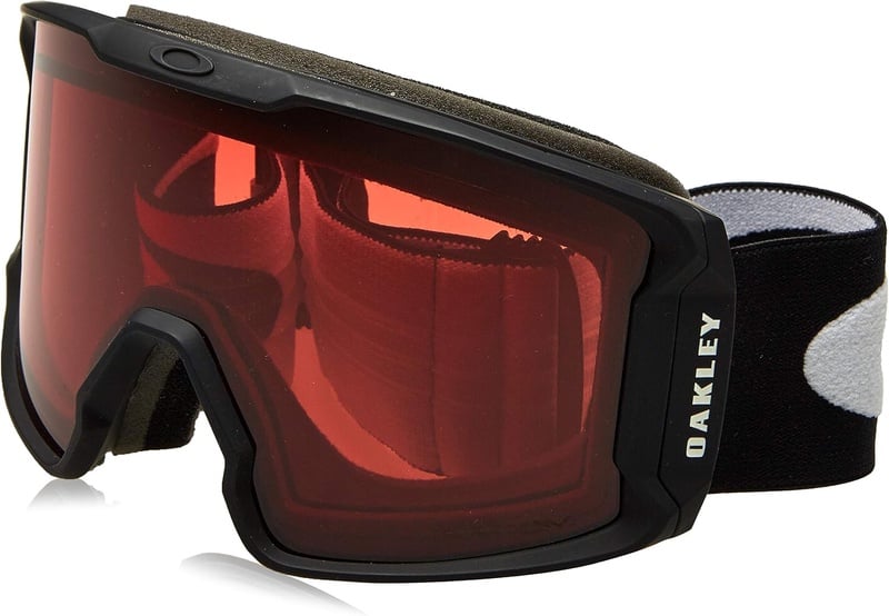 Amazon.com : Oakley Men's Line Miner Snow Goggles, Matte Black, Prizm Rose, Large : Sports & Outdoors