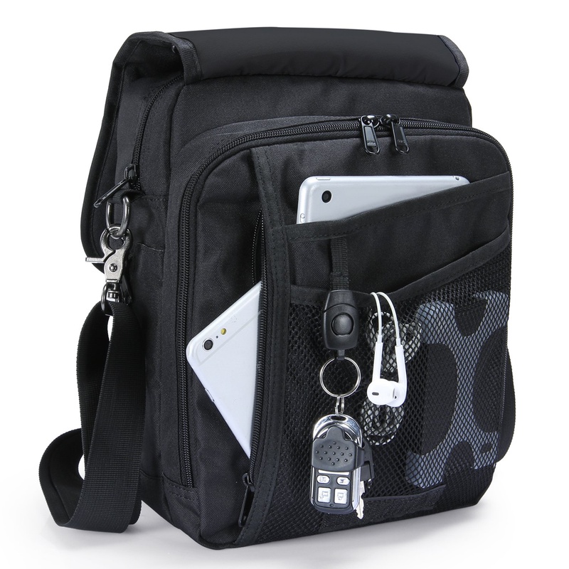 Amazon.com: Lifewit Men's Vertical Shoulder Bag 10 Inch Multifunctional Business Messenger Handbag Work Man Purse for Ipad and Tablet: Sports & Outdoors