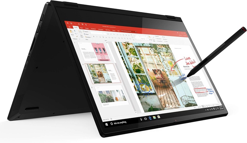 Amazon.com: Lenovo Flex 14 2-in-1 Convertible Laptop, 14 Inch FHD Touchscreen Display, AMD Ryzen 5 3500U Processor, 12GB DDR4 RAM, 256GB NVMe SSD, Windows 10, 81SS000DUS, Black, Pen Included: Computers & Accessories