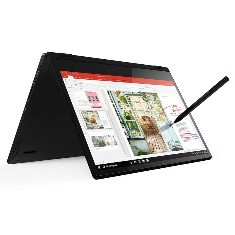 Amazon.com: Lenovo Flex 14 2-in-1 Convertible Laptop, 14 Inch FHD Touchscreen Display, AMD Ryzen 5 3500U Processor, 12GB DDR4 RAM, 256GB NVMe SSD, Windows 10, 81SS000DUS, Black, Pen Included: Computers & Accessories