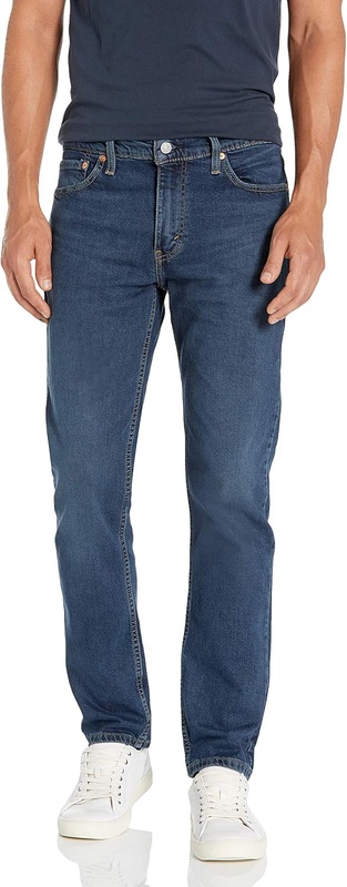 Levi's Men's 511 Slim Jeans, Dolf Silver Indigo Sunset - Advanced Stretch, 33W x 32L at Amazon Men’s Clothing store