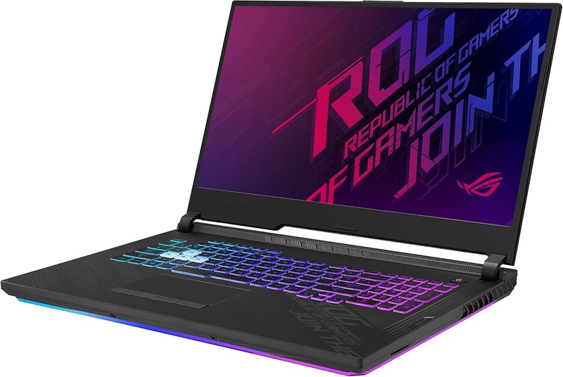 Amazon.com: ASUS ROG Strix G17 (2020) Gaming Laptop, 17.3” 144Hz FHD IPS Type Display, NVIDIA GeForce RTX 2070, Intel Core i7-10750H, 16GB DDR4, 512GB PCIe NVMe SSD, RGB Keyboard, Windows 10, Black, G712LW-ES74: Computers & Accessories