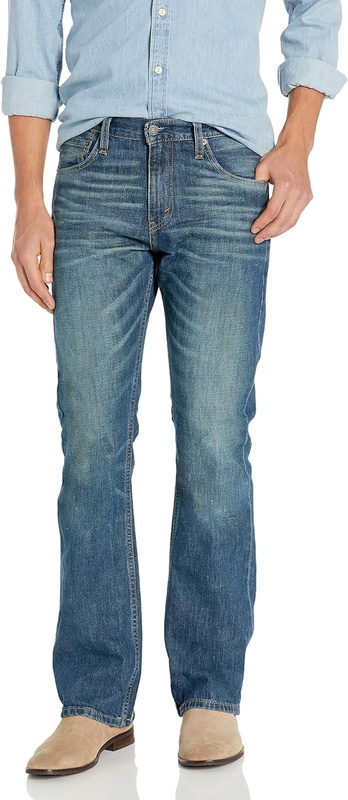 Levi's 527 Slim Bootcut Fit Men's Jeans, Bedside Blues, 32W x 32L at Amazon Men’s Clothing store
