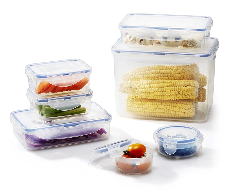 Amazon.com: LOCK & LOCK 14-Piece Assorted Food Storage Container Set: Kitchen & Dining