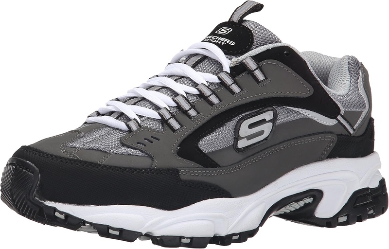 Amazon.com | Skechers Sport Men's Stamina Nuovo Cutback Lace-Up Sneaker | Fashion Sneakers