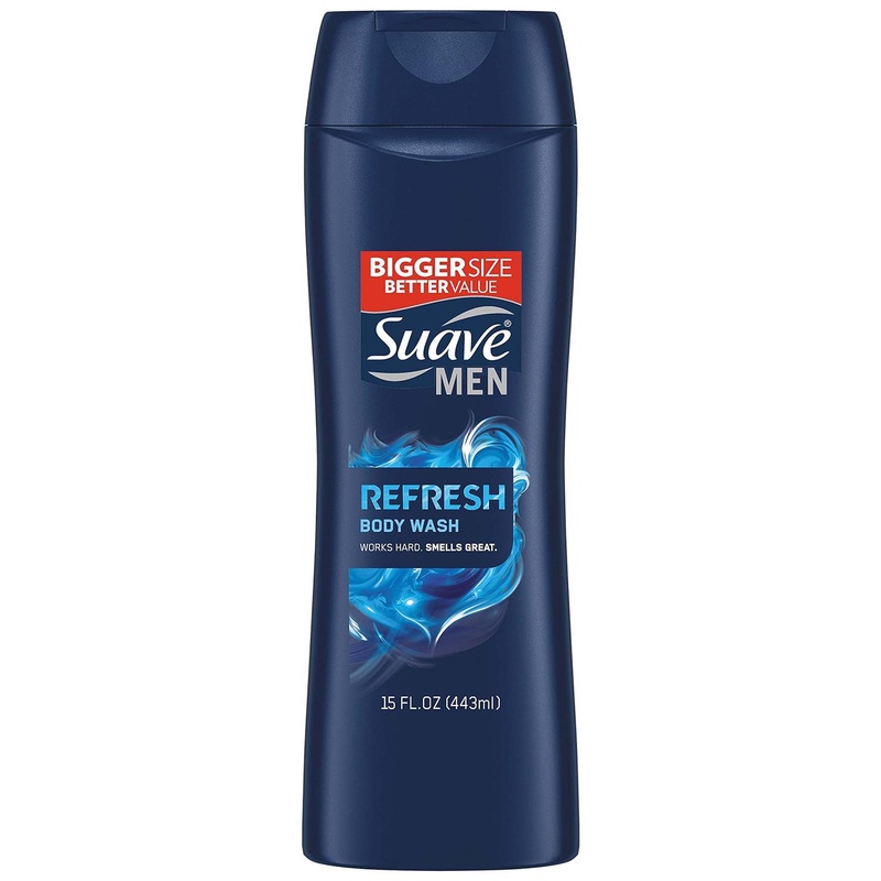 Amazon.com: Suave Men Body Wash, Refresh, 15 Fl Oz: Beauty