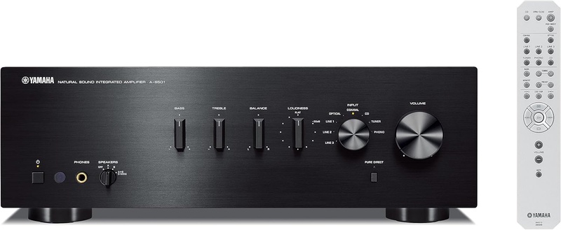 Amazon.com: Yamaha A-S501BL Natural Sound Integrated Stereo Amplifier (Black): Home Audio & Theater
