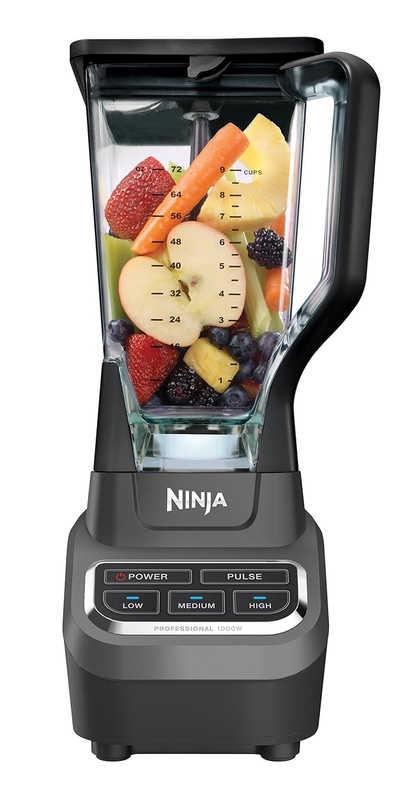 Amazon.com: Ninja Professional 72oz Countertop Blender with 1000-Watt Base and Total Crushing Technology for Smoothies, Ice and Frozen Fruit (BL610), Black: Kitchen & Dining