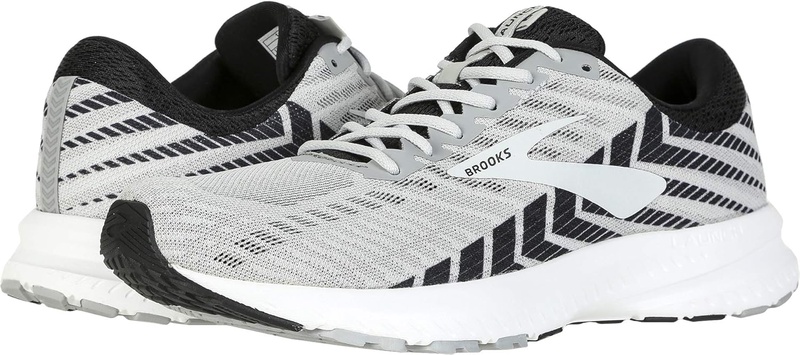 Amazon.com | Brooks Men's Launch 6 Alloy/Black/Grey 11.5 D US | Road Running