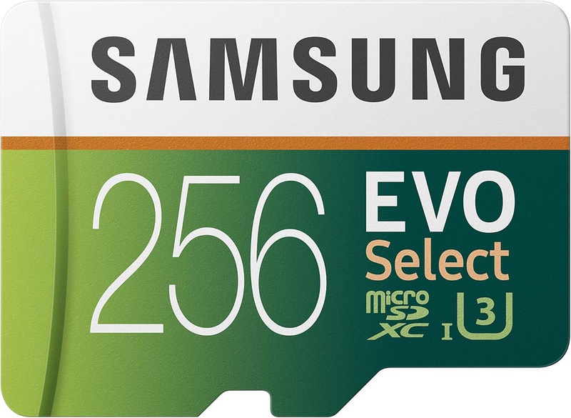 Amazon.com: Samsung 256GB 100MB/s (U3) MicroSDXC EVO Select Memory Card with Full-Size Adapter (MB-ME256GA/AM): Computers & Accessories