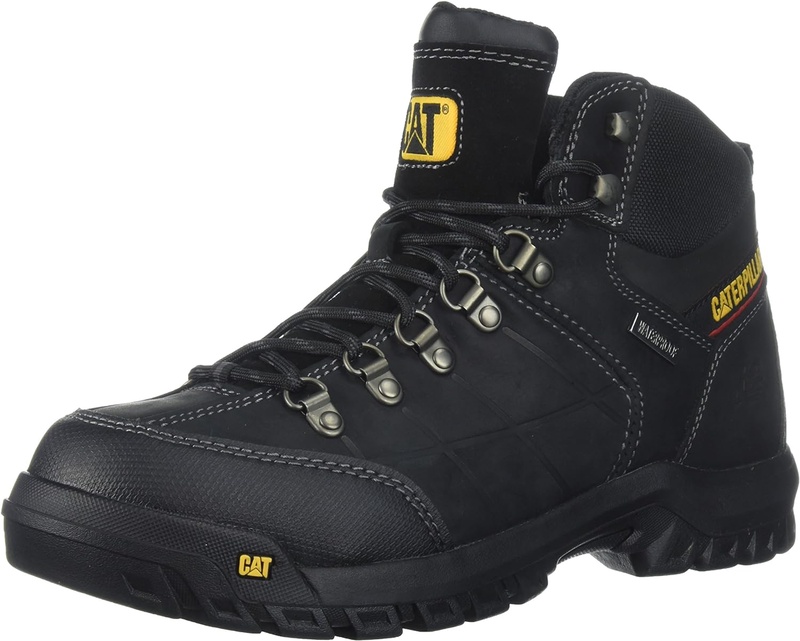 Amazon.com: Caterpillar Men's Threshold Waterproof Industrial Boot, Black, 9 M US: Shoes