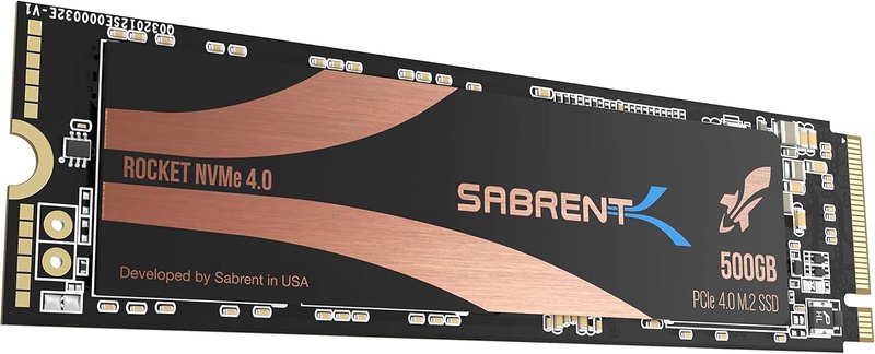 Amazon.com: Sabrent 500GB Rocket Nvme PCIe 4.0 M.2 2280 Internal SSD Maximum Performance Solid State Drive (SB-ROCKET-NVMe4-500): Computers & Accessories