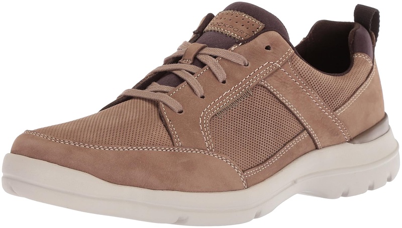 Amazon.com | Rockport Men's City Edge Lace Up Shoe, taupe nubuck, 12 W US | Oxfords