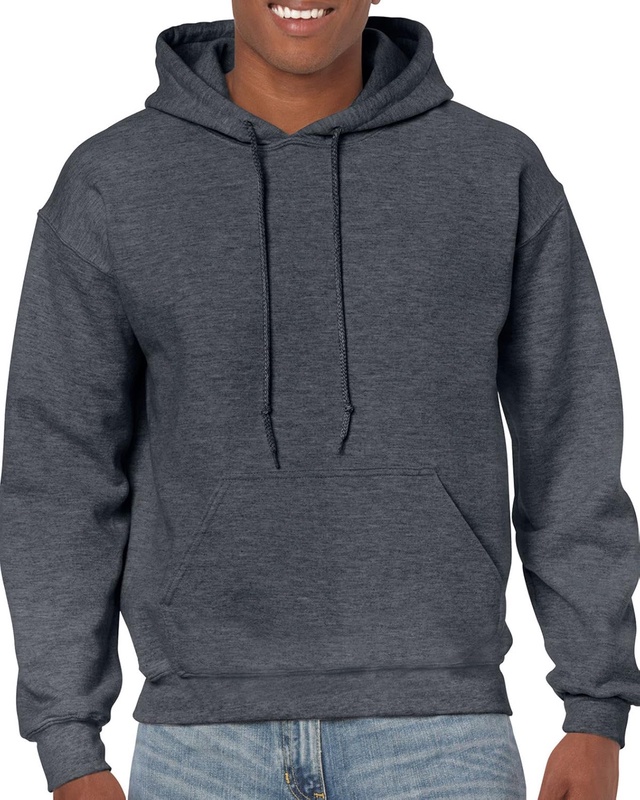 Amazon.com: Gildan Men's Heavy Blend Fleece Hooded Sweatshirt G18500, Dark Heather, Medium: Clothing