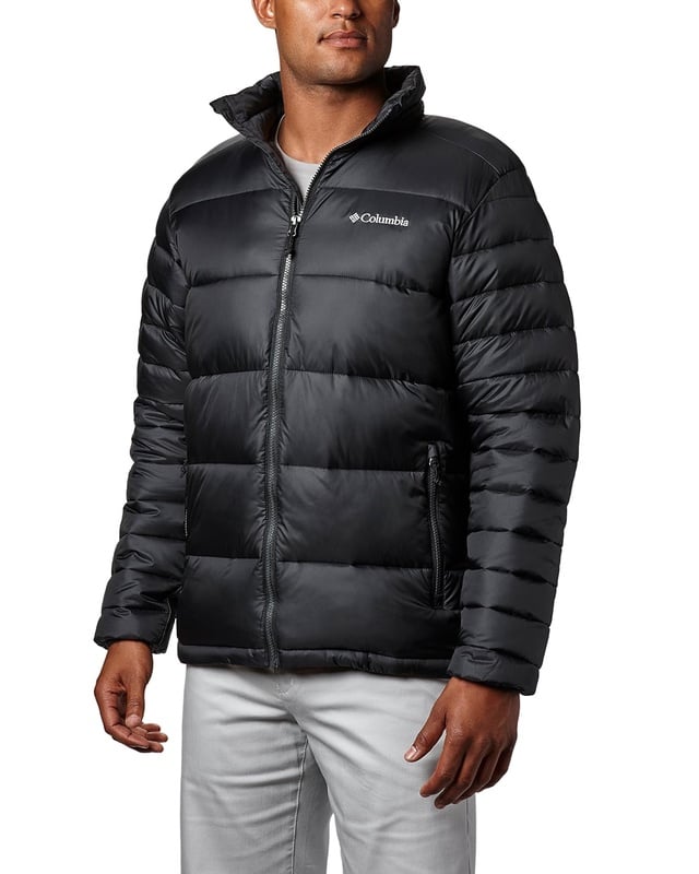 Columbia Men's Frost Fighter Insulated Warm Puffer Jacket, black, M at Amazon Men’s Clothing store: