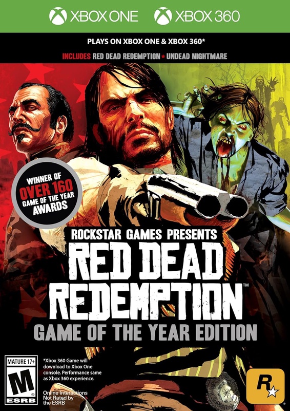 Amazon.com: Red Dead Redemption: Game of the Year Edition - Xbox One and Xbox 360: Take 2 Interactive: Video Games