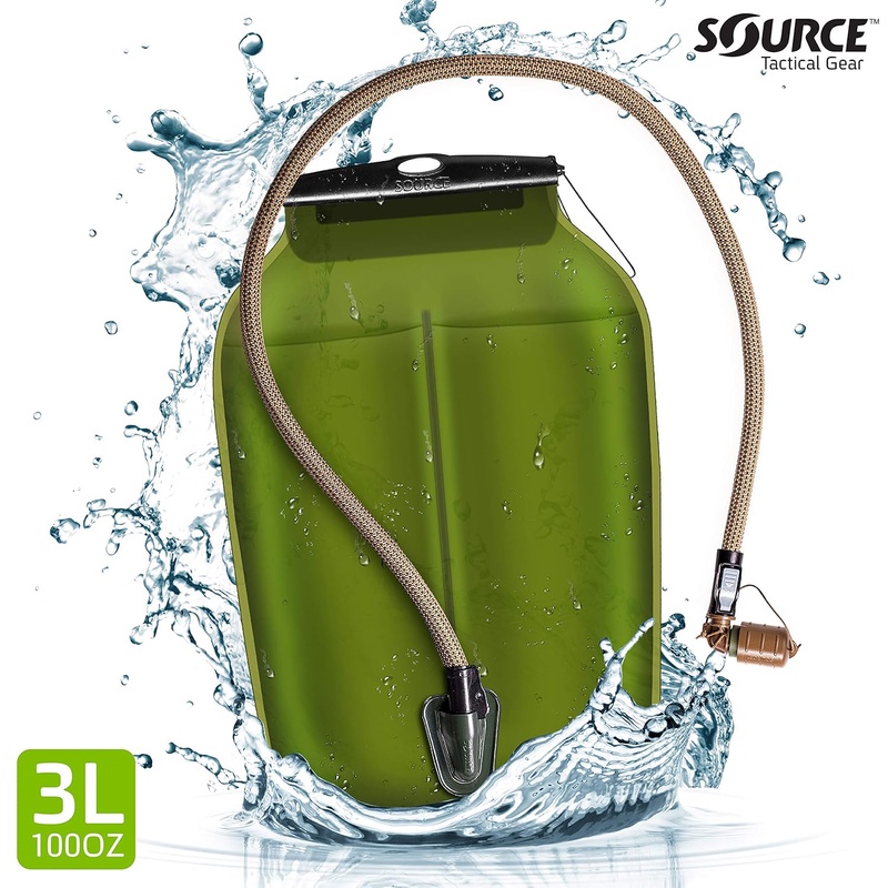Amazon.com : Source Tactical Gear Widepac Low Profile 3-Liter Hydration System Pack (Coyote) : Hiking Hydration Packs : Sports & Outdoors