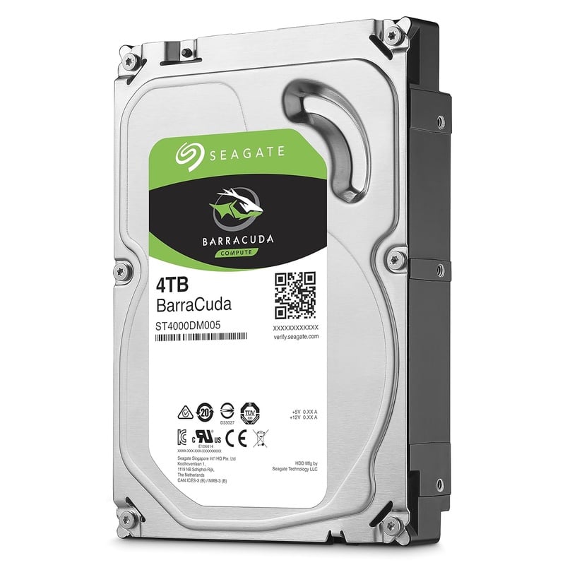 Amazon.com: Seagate 4TB BarraCuda SATA 6Gb/s 64MB Cache 3.5-Inch Internal Hard Drive (ST4000DM005): Computers & Accessories