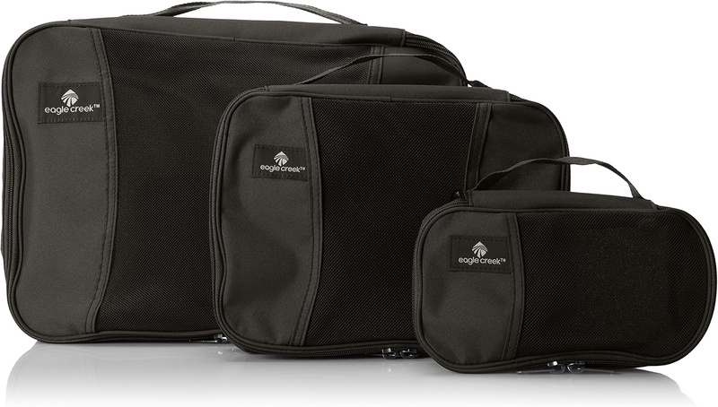Amazon.com: Eagle Creek Pack-It Cube Set Packing Organizer, Black, Set of 3