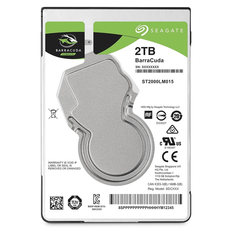 Amazon.com: Seagate BarraCuda Internal Hard Drive 2TB SATA 6Gb/s 128MB Cache 2.5-Inch 7mm (ST2000LM015): Computers & Accessories