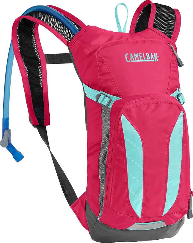 Amazon.com : CamelBak Kids Mini M.U.L.E. Crux Reservoir Hydration Pack, Azalea/Aruba Blue, 1.5 L/50 oz : Sports & Outdoors
