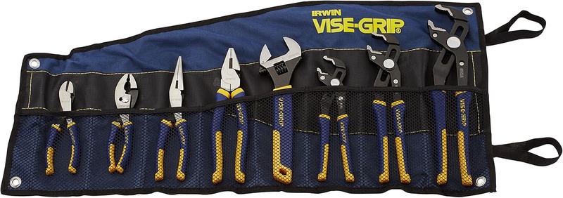 IRWIN VISE-GRIP GrooveLock Pliers Set, 8-Piece (2078712) - - Amazon.com