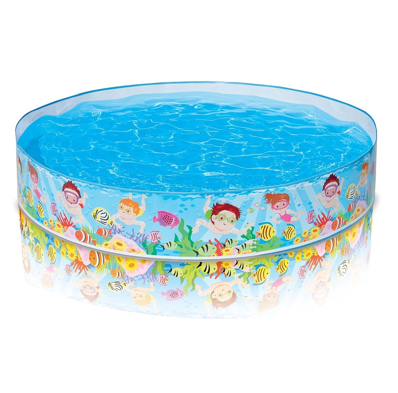 Amazon.com: Intex Snorkel Buddies Snapset Pool, 60 X 10: Toys & Games