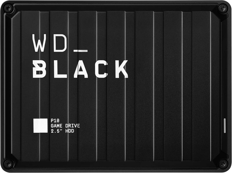 Amazon.com: WD_BLACK 5TB P10 Game Drive, Portable External Hard Drive HDD, Compatible with Playstation, Xbox, PC, & Mac - WDBA3A0050BBK-WESN: Computers & Accessories