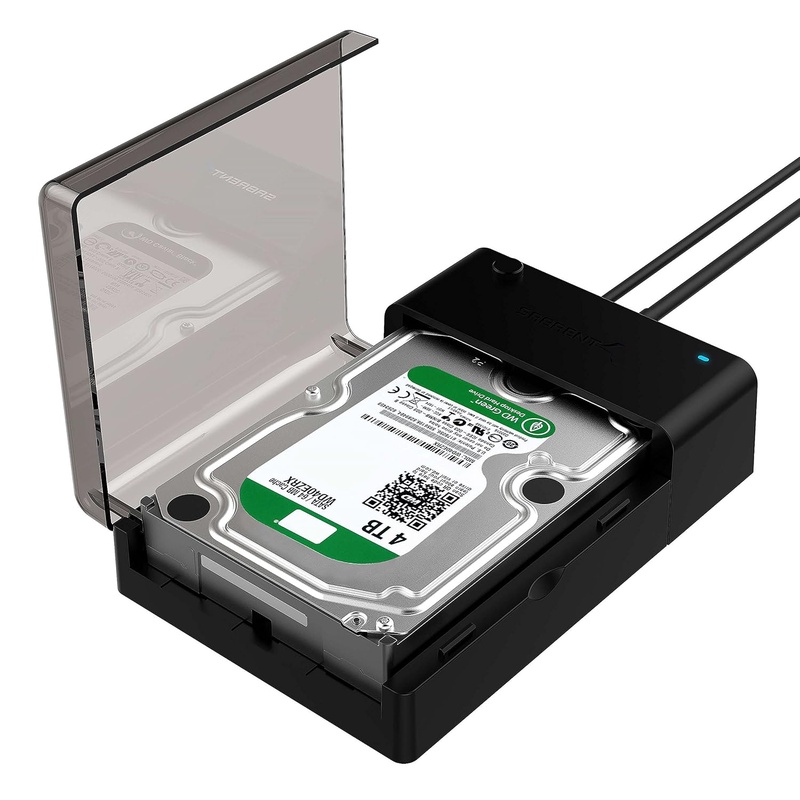 Amazon.com: Sabrent USB 3.0 to SATA External Hard Drive Lay-Flat Docking Station for 2.5 or 3.5in HDD, SSD [Support UASP] (EC-DFLT): Computers & Accessories