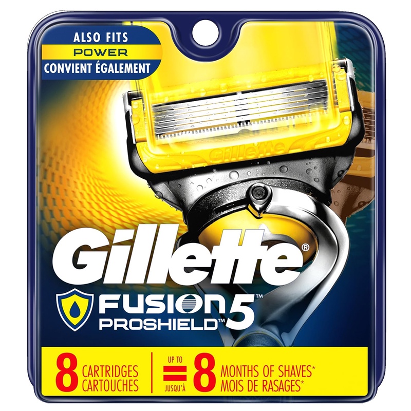 Amazon.com: Gillette Fusion ProShield Men's Razor Blade Refills, 8 Count, Mens Razors / Blades (Packaging May Vary): Beauty